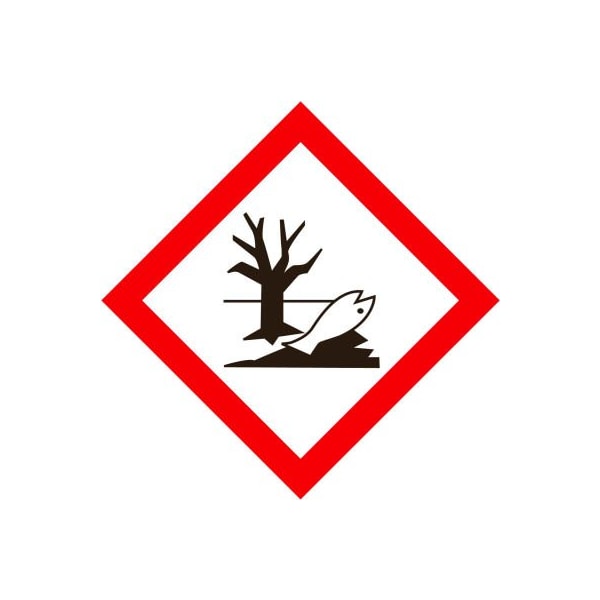 Top Tape And Label. INCOM GHS inEnvironmentin Pictogram Placard, 10-3/4in x 10-3/4in - 100/Pkg GHS1274 - main